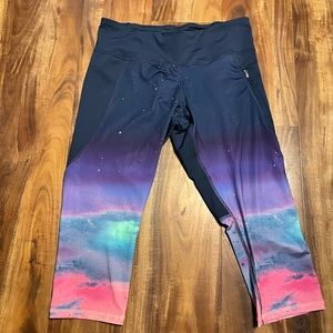 Champion Galaxy Crop Leggings XL